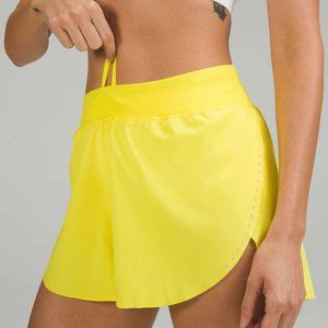 Lululemon Find Your Pace Short 3” Sonic Yellow 2